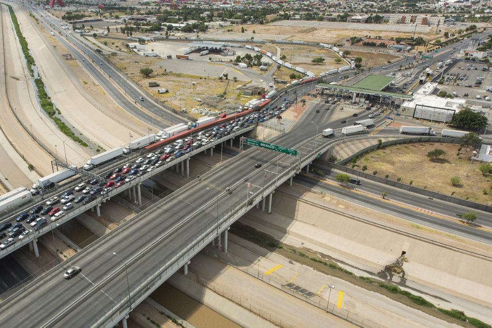 Ciudad Juarez cruce fronterizo