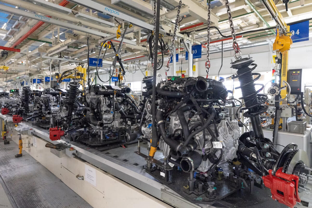 Industria Automotriz Ciudad Juarez Linea de Ensamble