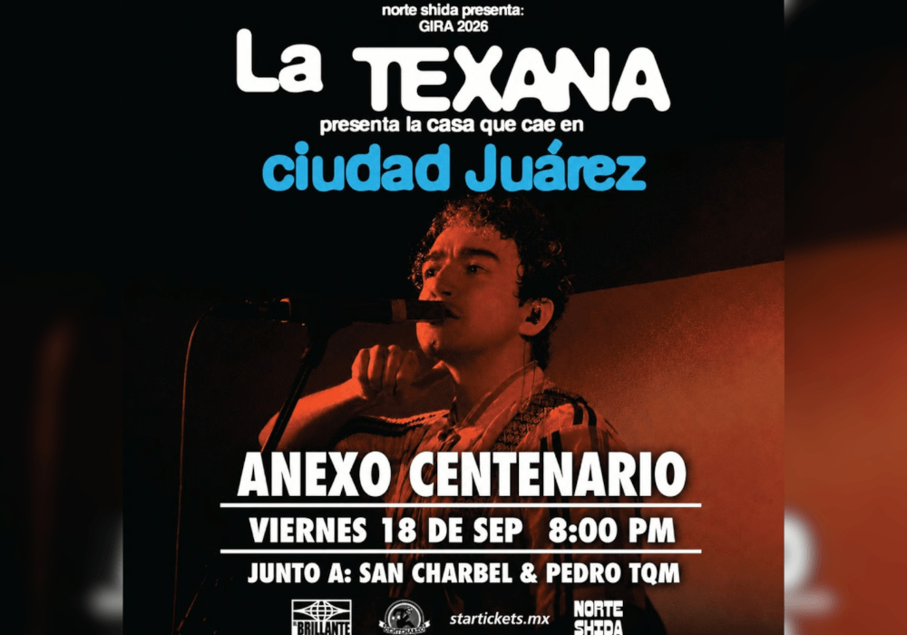 La Texana en Ciudad Juárez: concierto septiembre 2026 event image