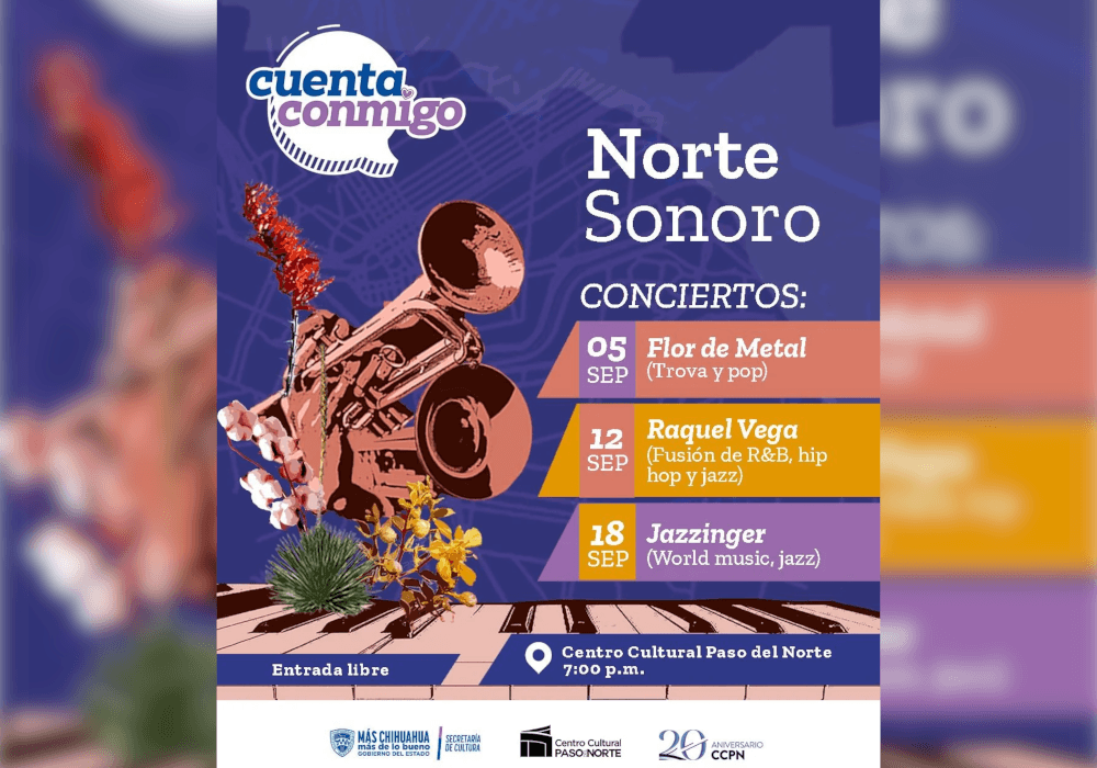 Norte Sonoro: Raquel Vega en Ciudad Juárez 2026 México event image