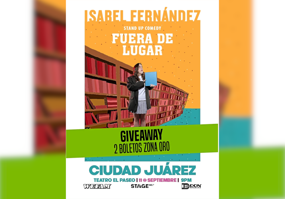 Isabel Fernández en Juárez: Fuera de lugar 2026 show event image